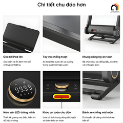 Lumias X26 - Máy chạy bộ leo dốc gấp gọn thế hệ mới 2026 tại Vua Nhà Bếp Đức 14