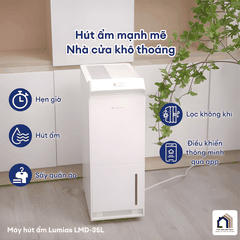 LUMIAS LMD-35L - Máy hút ẩm không khí hàng chính hãng tại Vua Nhà Bếp Đức 02