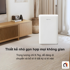 Máy hút ẩm kiêm lọc không khí Lumias D6S-12L tại Vua Nhà Bếp Đức 02