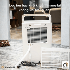 Máy hút ẩm kiêm lọc không khí Lumias D6S-12L tại Vua Nhà Bếp Đức 05