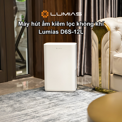 Máy hút ẩm kiêm lọc không khí Lumias D6S-12L tại Vua Nhà Bếp Đức 09