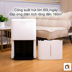 Máy hút ẩm kiêm lọc không khí Lumias D6S - 60L tại Vua Nhà Bếp Đức - 04