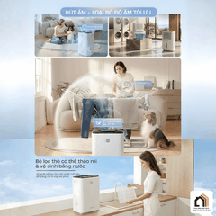 Máy Hút Ẩm Kèm Lọc Không Khí Steiger 835DW/PRO 35L tại Vua Nhà Bếp Đức 04