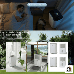 Máy Hút Ẩm Kèm Lọc Không Khí Steiger 835DW/PRO 35L tại Vua Nhà Bếp Đức 05