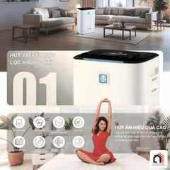 Máy Hút Ẩm Kèm Lọc Không Khí Steiger 835DW/PRO 35L tại Vua Nhà Bếp Đức 8