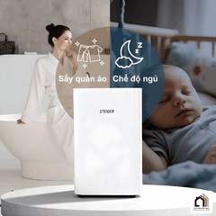 Máy hút ẩm Steiger 825DW/ 25L - Siêu Sale 2026 tại Vua Nhà Bếp Đức 07