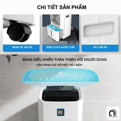 Máy Hút Ẩm Steiger 855DW/ 55L - Siêu Sale 2026 tại Vua Nhà Bếp Đức 06