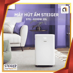 Máy hút ẩm Steiger 820DW/ 20L - Siêu Sale 2026 tại Vua Nhà Bếp Đức 01