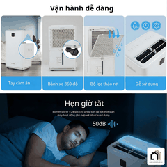 Máy hút ẩm Steiger 860DW/ 60L - Siêu Sale 2026 tại Vua Nhà Bếp Đức 07