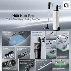 Roborock H60 Hub Pro - Máy hút bụi cầm tay thế hệ mới 2026 tại Vua Nhà Bếp Đức 03
