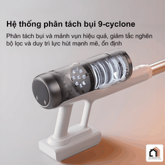 Roborock H60 Hub Pro - Máy hút bụi cầm tay thế hệ mới 2026 tại Vua Nhà Bếp Đức 08