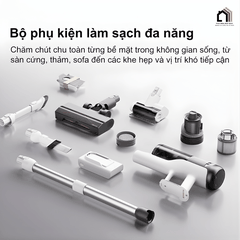 Roborock H60 Hub Pro - Máy hút bụi cầm tay thế hệ mới 2026 tại Vua Nhà Bếp Đức 13