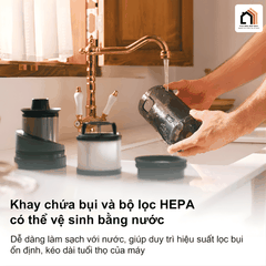 Roborock H60 Hub Pro - Máy hút bụi cầm tay thế hệ mới 2026 tại Vua Nhà Bếp Đức 14