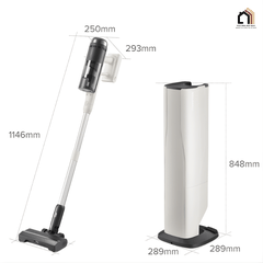 Roborock H60 Hub Pro - Máy hút bụi cầm tay thế hệ mới 2026 tại Vua Nhà Bếp Đức 15