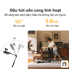 Roborock H60 Ultra - Máy hút bụi cầm tay thế hệ mới 2026 tại Vua Nhà Bếp Đức 05