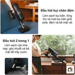 Roborock H60 Ultra - Máy hút bụi cầm tay thế hệ mới 2026 tại Vua Nhà Bếp Đức 11