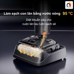 Làm sạch sâu bằng con lăn