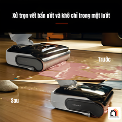 Roborock F25 RT - Máy hút bụi lau nhà cầm tay bản quốc tế tại Vua Nhà Bếp Đức 08
