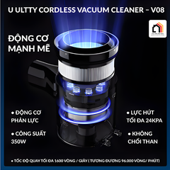 ULTTY V08 - Máy hút bụi lau nhà thế hệ mới 2026 tại Vua Nhà Bếp Đức 10