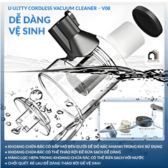 ULTTY V08 - Máy hút bụi lau nhà thế hệ mới 2026 tại Vua Nhà Bếp Đức 03