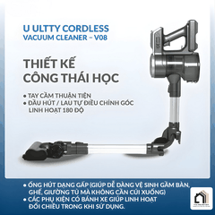 ULTTY V08 - Máy hút bụi lau nhà thế hệ mới 2026 tại Vua Nhà Bếp Đức 02