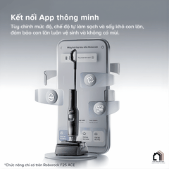 Roborock F25 ACE - Máy hút bụi lau nhà thế hệ mới 2026 tại Vua Nhà Bếp Đức 19