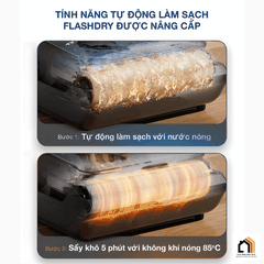 Tineco Floor One i6 Stretch Plus - Máy Hút Bụi Lau Nhà 2026 tại Vua Nhà Bếp Đức 07