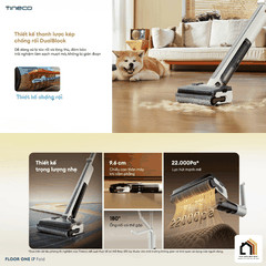 Tineco Floor One I7 Fold - Máy Hút Bụi Lau Nhà 2026 tại Vua Nhà Bếp Đức 05