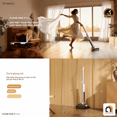 Tineco Floor One I7 Fold - Máy Hút Bụi Lau Nhà 2026 tại Vua Nhà Bếp Đức 12