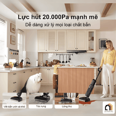 Tineco Floor One S6 Stretch Extreme - Máy hút bụi lau nhà 2026 tại Vua Nhà Bếp Đức 11