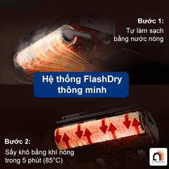 Tineco Floor One S6 Stretch Extreme - Máy hút bụi lau nhà 2026 tại Vua Nhà Bếp Đức 05