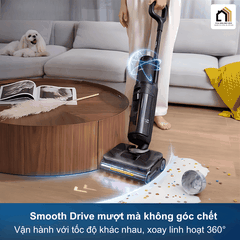 Máy hút bụi lau nhà Tineco Floor One S7 Stretch Steam 09
