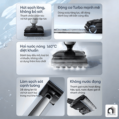 Máy hút bụi lau nhà Tineco Floor One S9 Artist Steam Pro tai Vua Nhà Bếp Đức - 17
