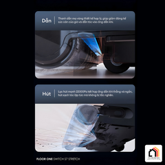 Máy hút bụi lau nhà Tineco Floor One Switch S7 Stretch 15