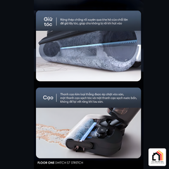 Máy hút bụi lau nhà Tineco Floor One Switch S7 Stretch 16