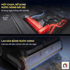 Tineco Station S9 Artist - Máy Hút Bụi Lau Nhà 2026 tại Vua Nhà Bếp Đức 10