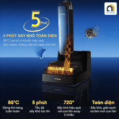 Tineco Station S9 Artist - Máy Hút Bụi Lau Nhà 2026 tại Vua Nhà Bếp Đức 14