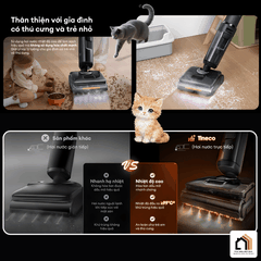 Tineco FLOOR ONE i7 Steam - Máy Hút Bụi Lau Sàn Khô Ướt 2026 tại Vua Nhà Bếp Đức 06