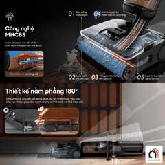 Tineco FLOOR ONE i7 Steam - Máy Hút Bụi Lau Sàn Khô Ướt 2026 tại Vua Nhà Bếp Đức 08