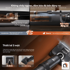 Tineco FLOOR ONE i7 Steam - Máy Hút Bụi Lau Sàn Khô Ướt 2026 tại Vua Nhà Bếp Đức 10