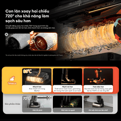 Tineco FLOOR ONE i7 Steam - Máy Hút Bụi Lau Sàn Khô Ướt 2026 tại Vua Nhà Bếp Đức 13