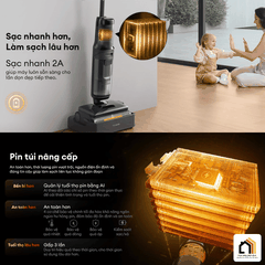 Tineco FLOOR ONE i7 Steam - Máy Hút Bụi Lau Sàn Khô Ướt 2026 tại Vua Nhà Bếp Đức 04