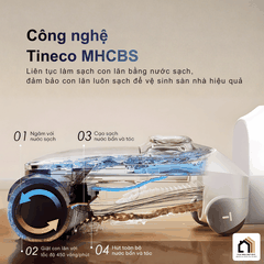 Tineco Floor One S6 Stretch Max - Máy Hút Bụi Lau Sàn Khô Ướt 2026 tại Vua Nhà Bếp Đức 04