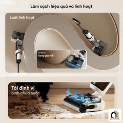 Tineco Floor One S6 Stretch Max - Máy Hút Bụi Lau Sàn Khô Ướt 2026 tại Vua Nhà Bếp Đức 14