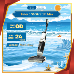 Tineco Floor One S6 Stretch Max - Máy Hút Bụi Lau Sàn Khô Ướt 2026