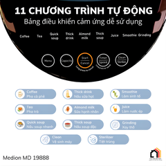 MÁY LÀM SỮA HẠT MEDION MD 19888 tại Vua Nhà Bếp Đức 02