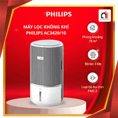 Philips AC3420/10 - Máy Lọc Không Khí Philips 2026 tại Vua Nhà Bếp Đức 01