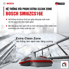 Bosch SMI6ZCS16E - Máy Rửa Bát Bán Âm 2026 tại Vua Nhà Bếp Đức 12