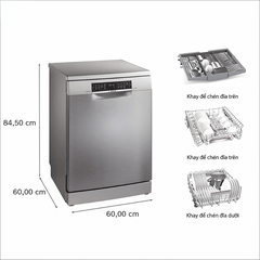 Bosch SMS6ZCI02P - Máy Rửa Bát Độc Lập 2026 tại Vua Nhà Bếp Đức 10