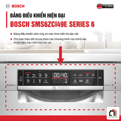 Bosch SMS6ZCI49E - Máy Rửa Chén Bát Độc Lập Bosch 2026 tại Vua Nhà Bếp Đức 014